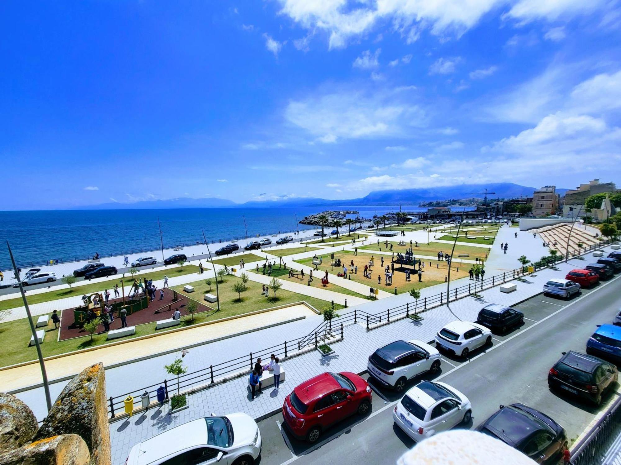 Seafront House Gabbiano Azzurro Daire Santa Flavia Dış mekan fotoğraf